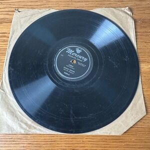 Chuck‎ Foster Orchestra Linda Roses In The Rain 78 RPM Mercury Vinyl Record